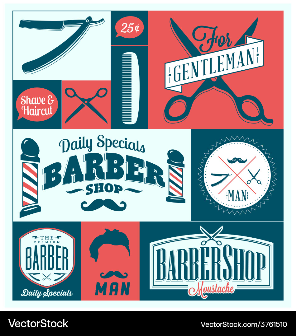 Design elements vector image