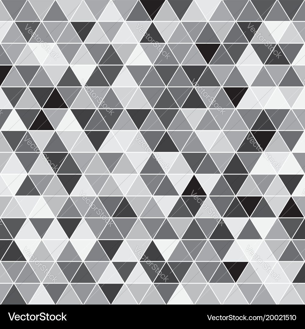 Geometric Triangle Pattern vector image