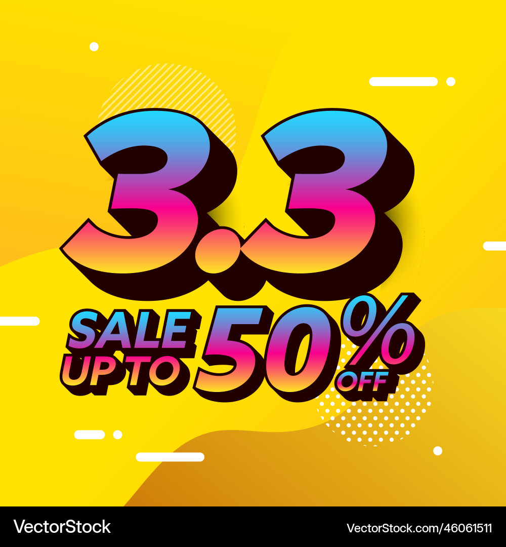 33 promotion 05 33 promotion 05 vector image