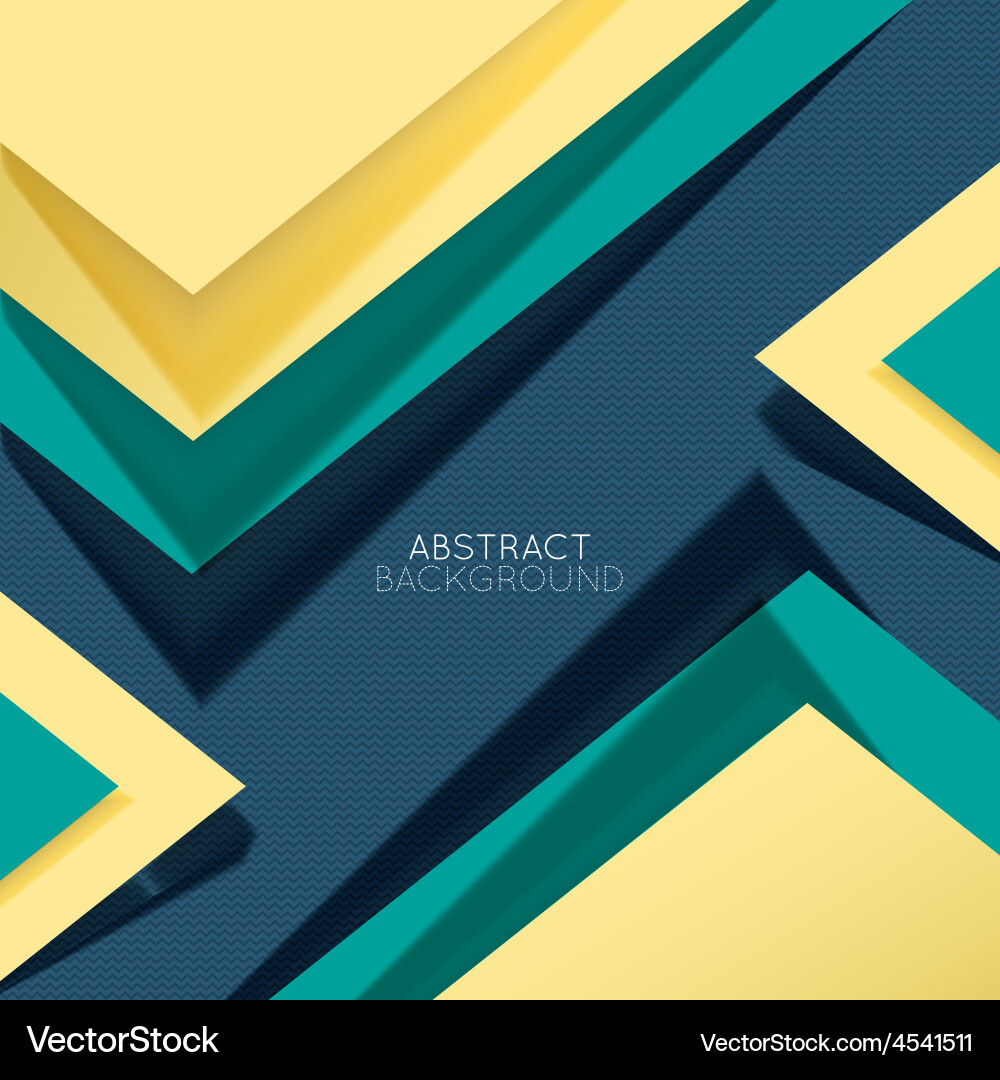 Abstract background multicolored shapes shadow vector image