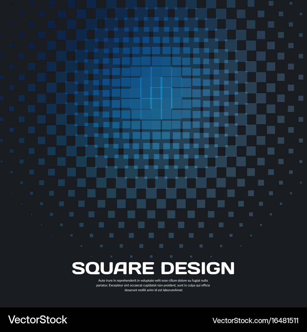 Abstract design elements for graphic layout vector image
