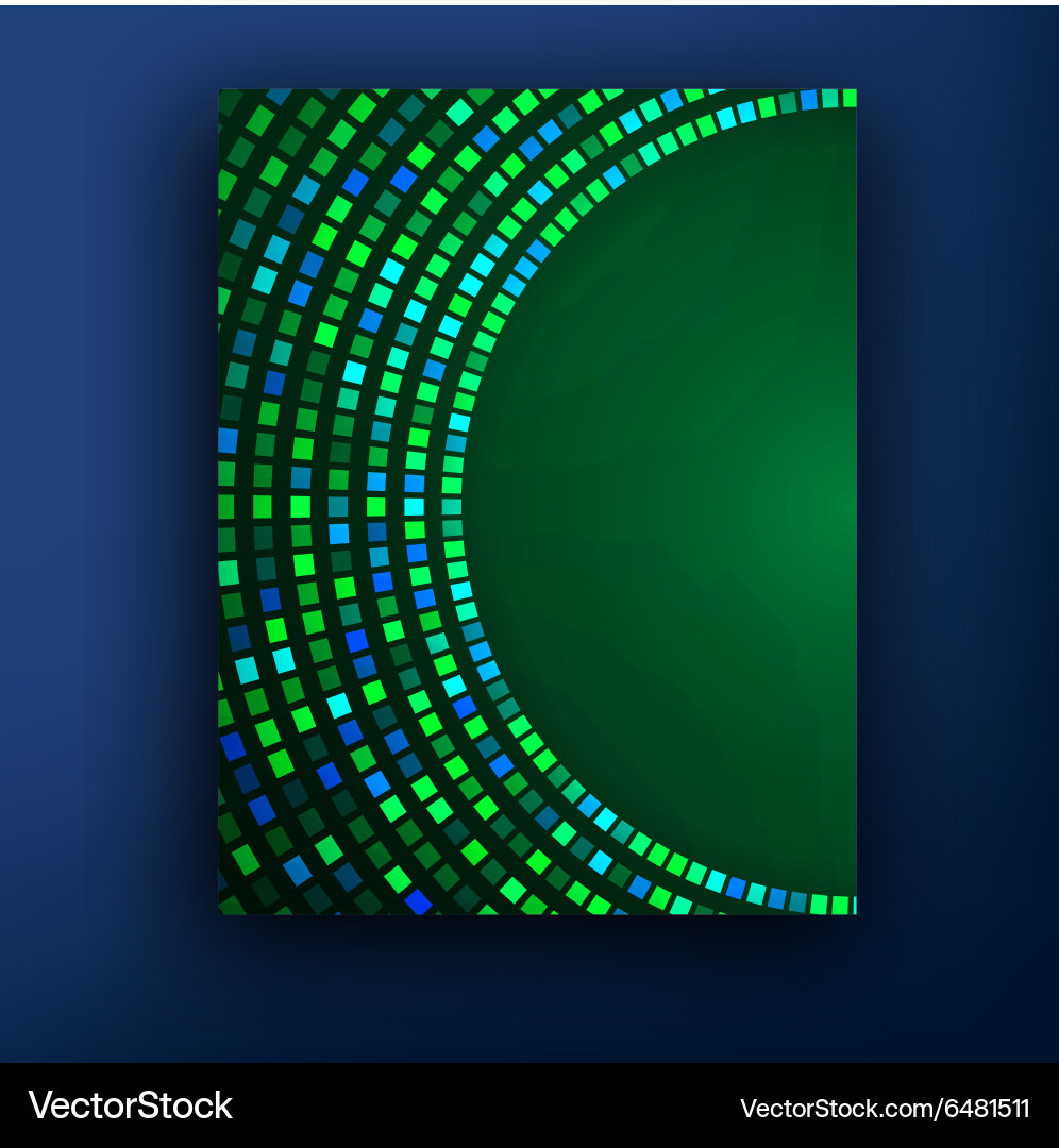 Molecular Structure Abstract Background Vector Image