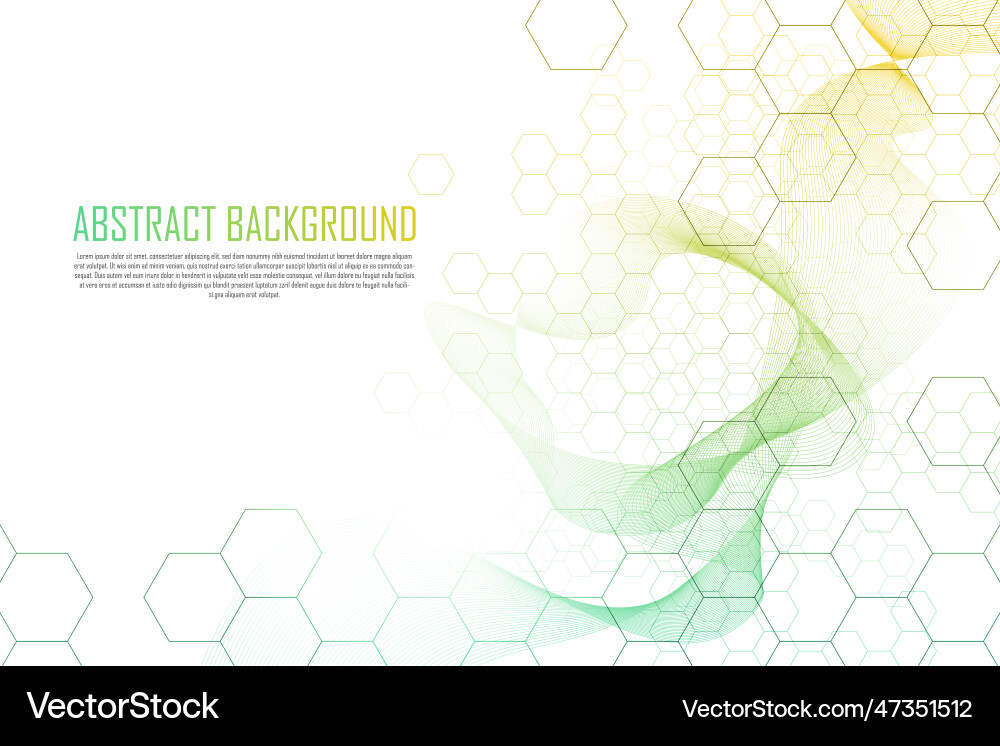 Abstract gradient wavy lines background vector image