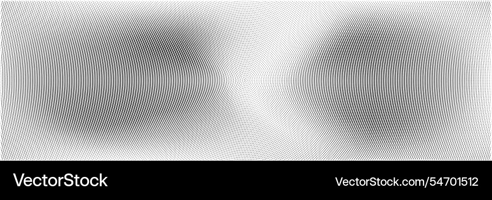 Dotted Wave Gradient Background Vector Image