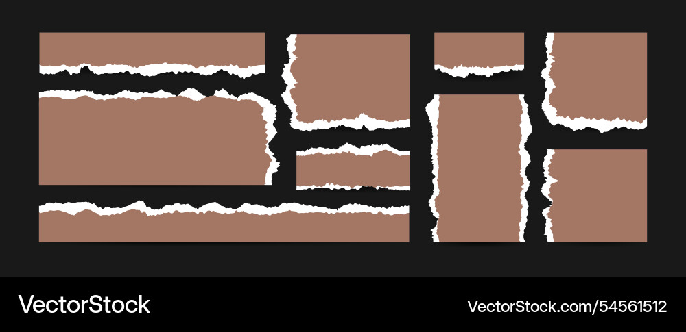 Empty frames for text in mocha mousse color Empty frames for text in mocha mousse color vector image