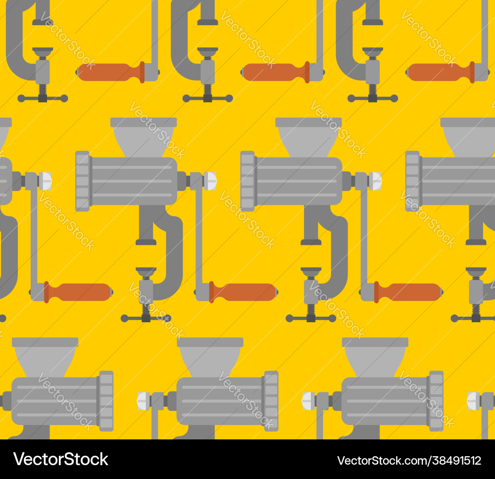 Meat grinder pattern seamless hasher background Meat grinder pattern seamless hasher background Vector Image