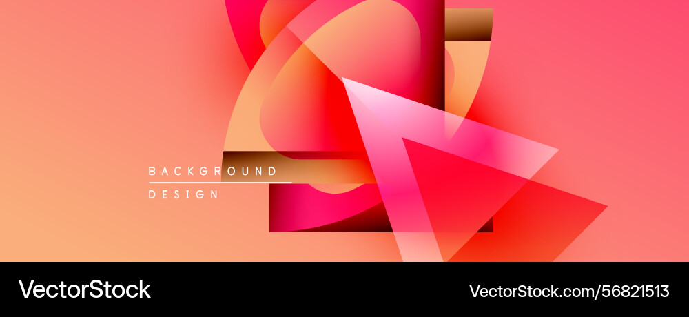 Abstract design features overlapping shapes Abstract design features overlapping shapes vector image