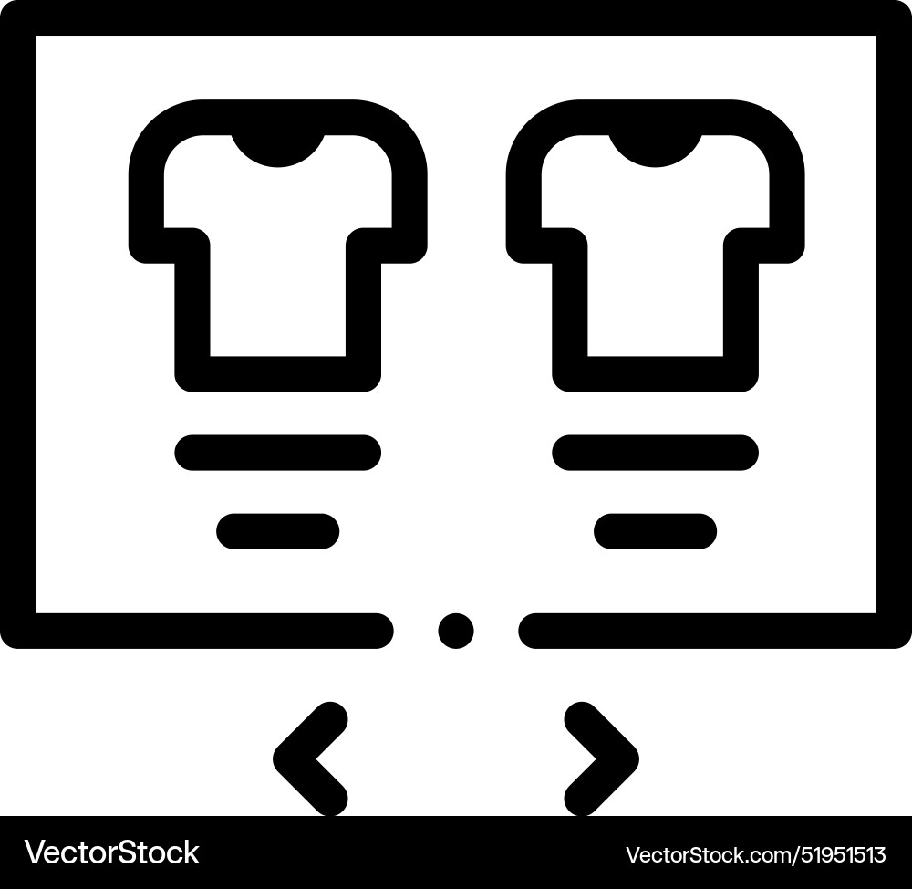 Choose icon thin linear style design isolated Choose icon thin linear style design isolated vector image