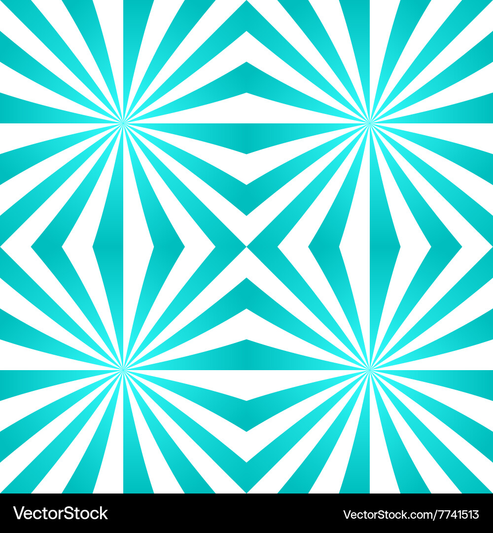 Cyan striped pattern background vector image