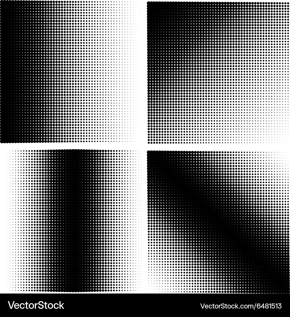 Diagonal Halftone Pattern vector image