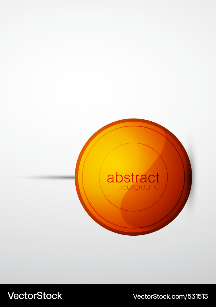 Modern button Vector Image