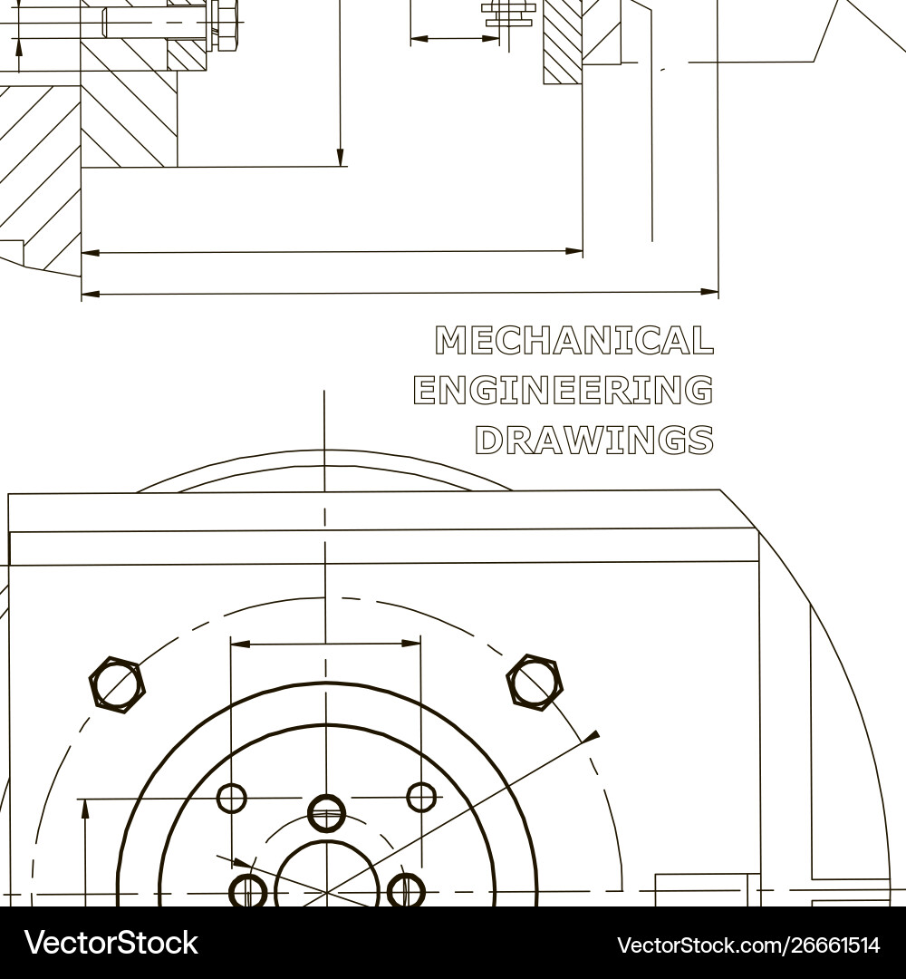 Mechanics technical design engineering style Mechanics technical design engineering style Vector Image
