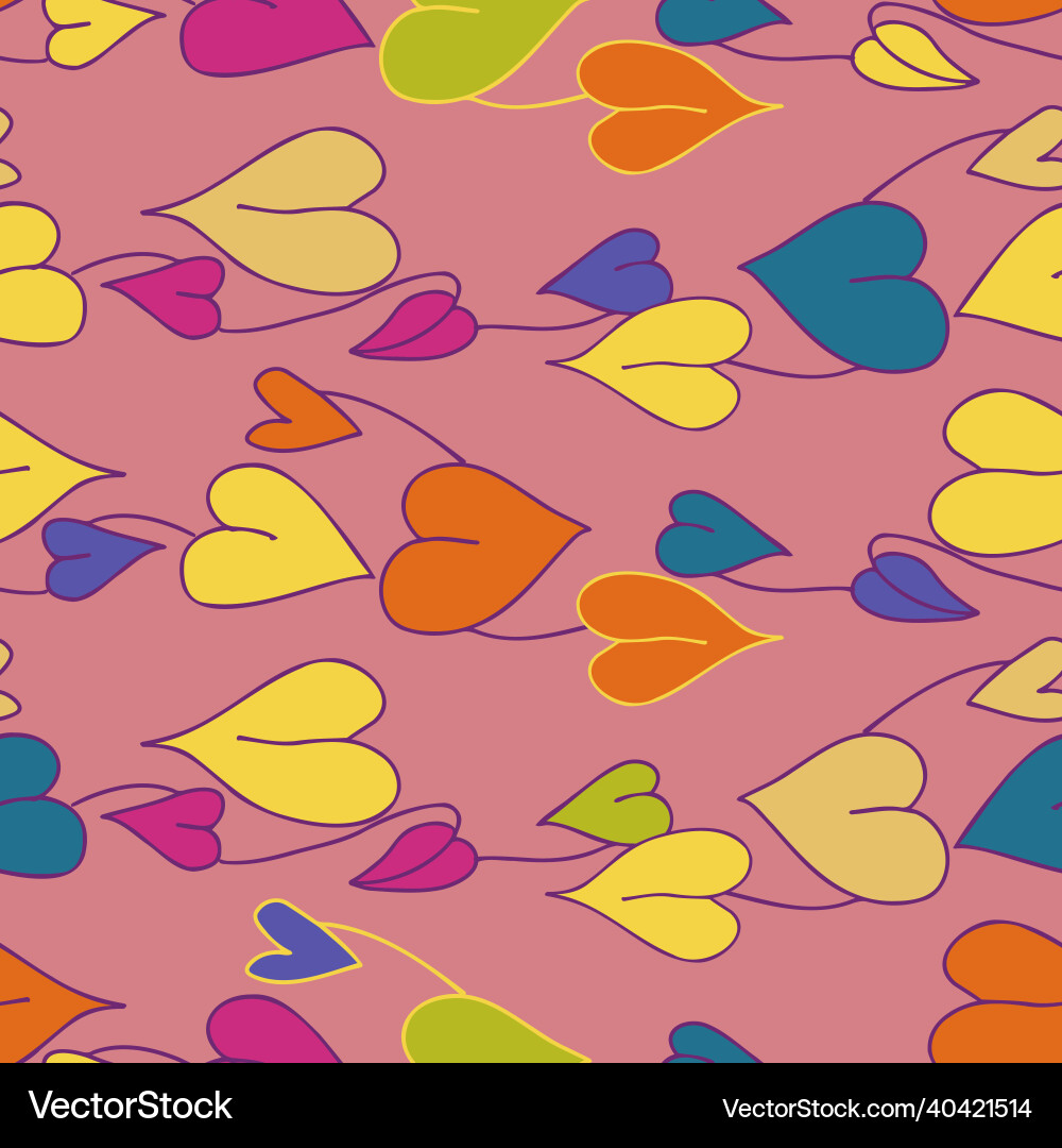 Seamless pattern of colorful Seamless pattern of colorful vector image