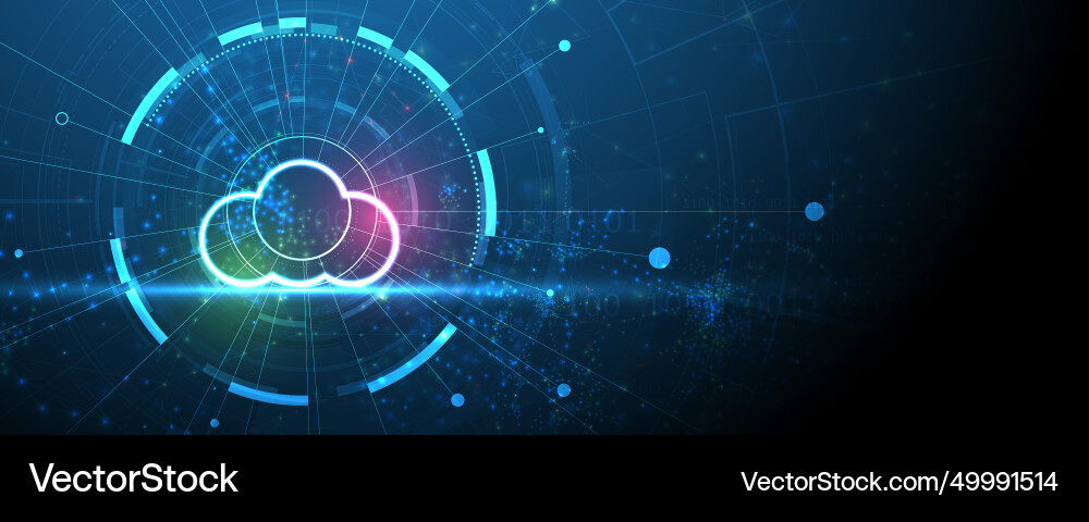Technology abstract futuristic science background Technology abstract futuristic science background vector image