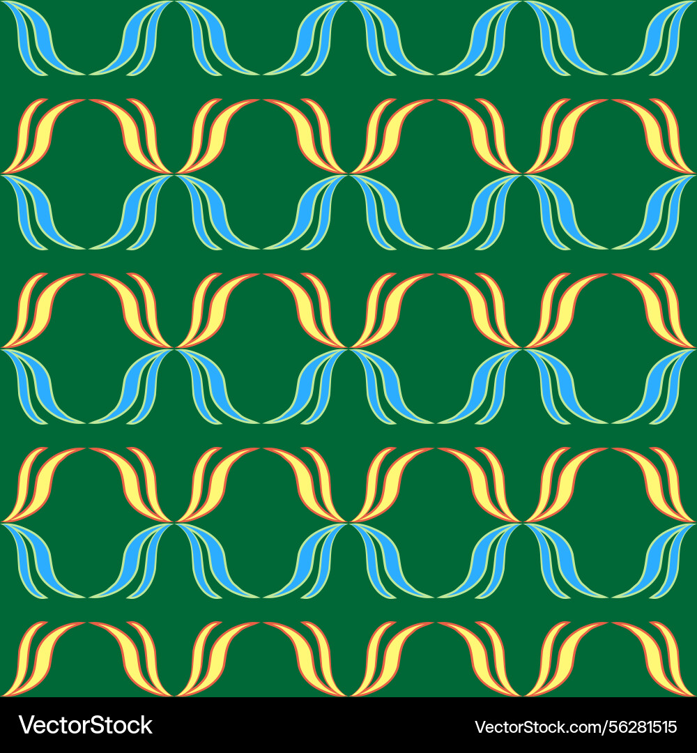 Abstract pattern with colorful wave line Abstract pattern with colorful wave line vector image