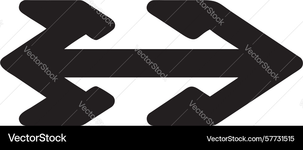 Dynamic multi-layered arrow forward motion design vector image