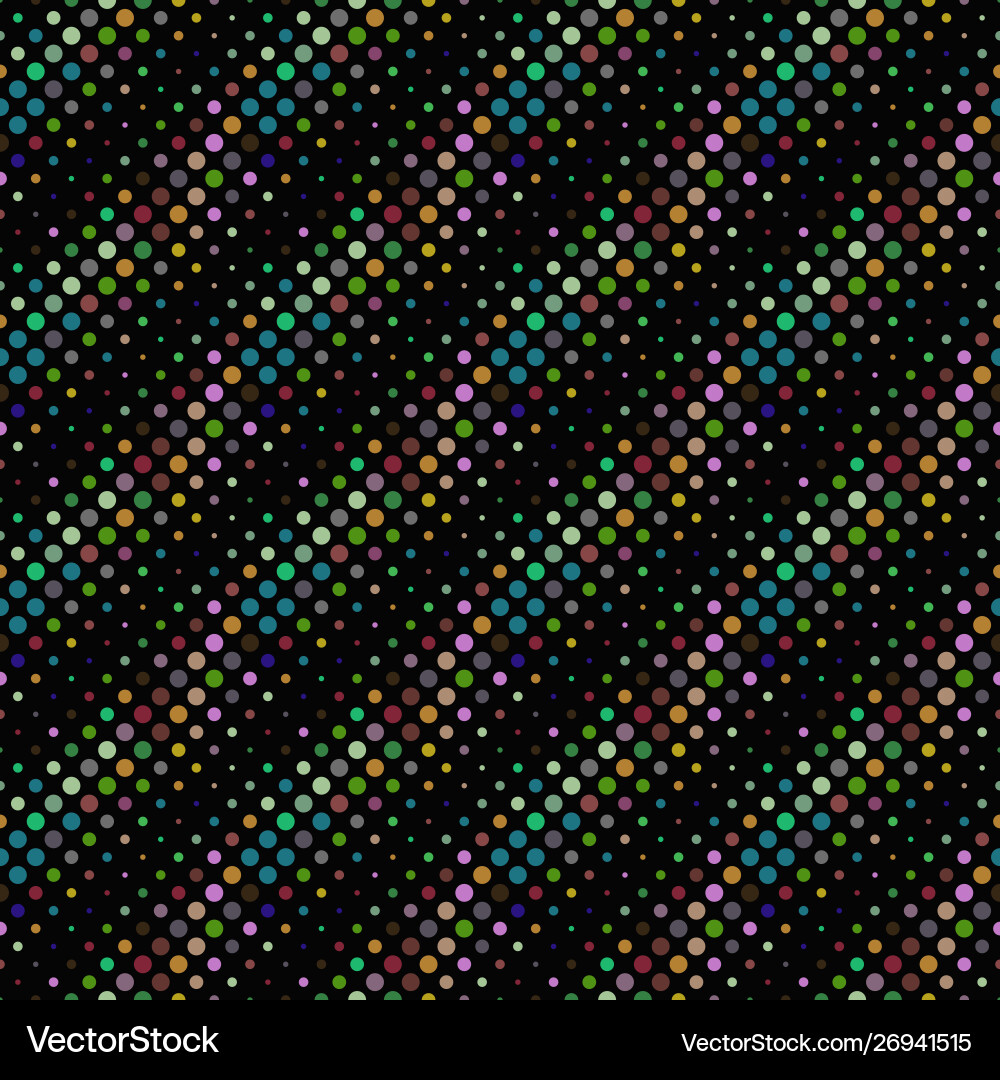 Geometrical dot pattern background design vector image