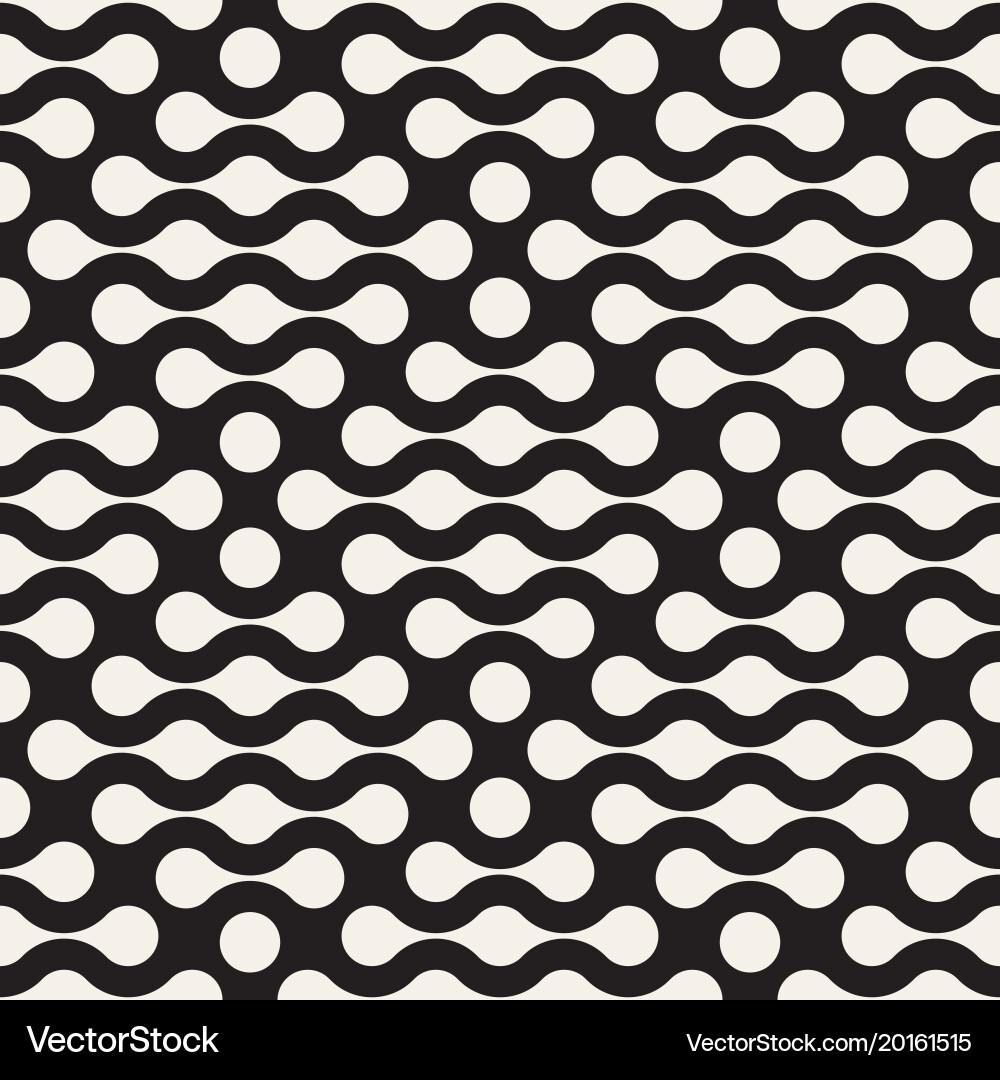 Modern Geometric Lattice Pattern vector image