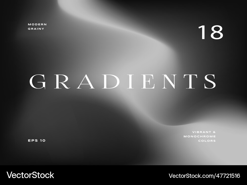 Abstract gradient background minimal modern vector image