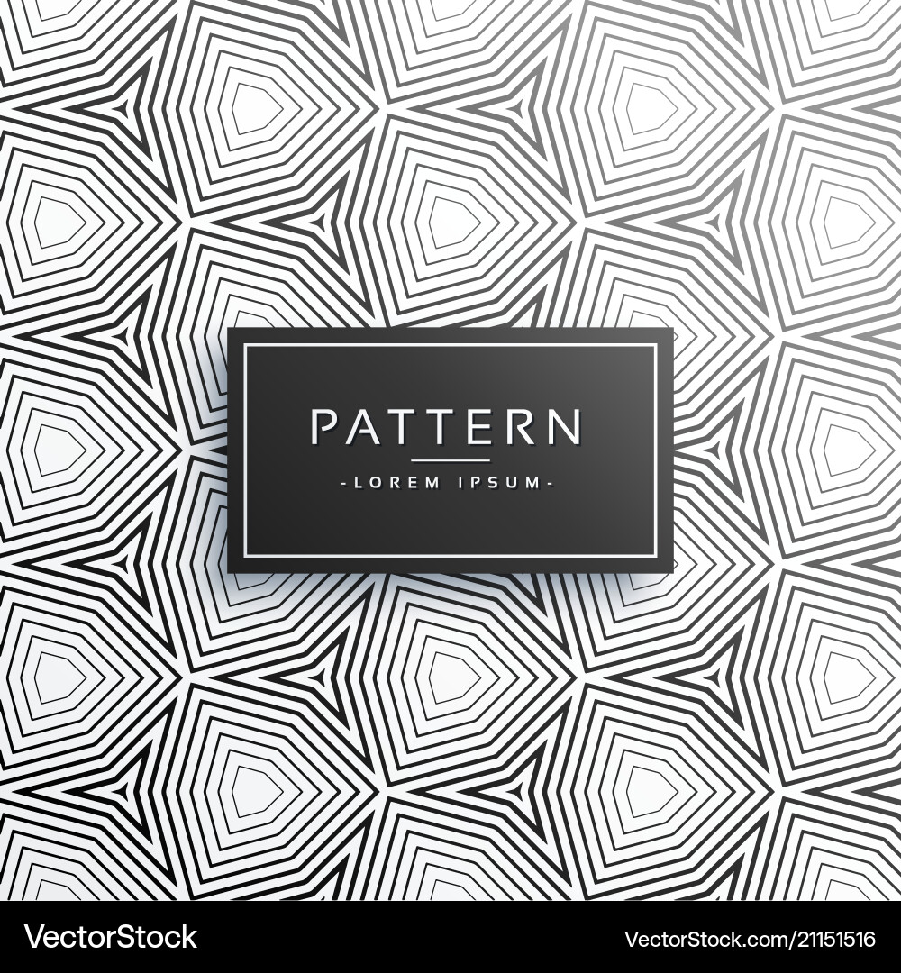 Abstract style line pattern background vector image