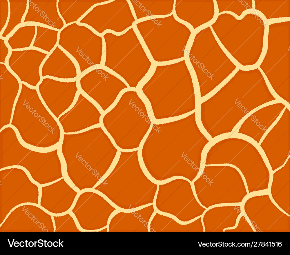 Giraffe pattern abstract geometric Vector Image