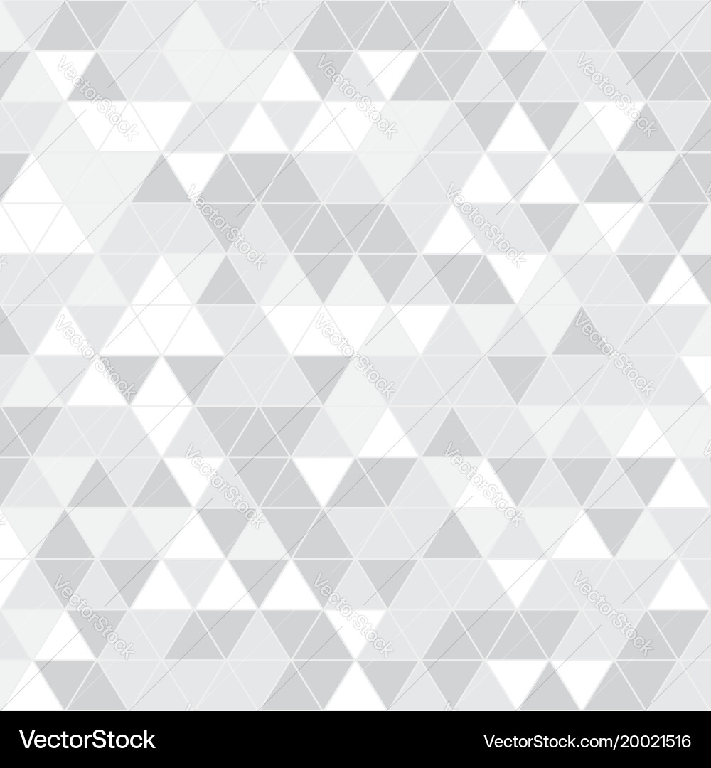 Seamless triangle pattern geometric texture vector image