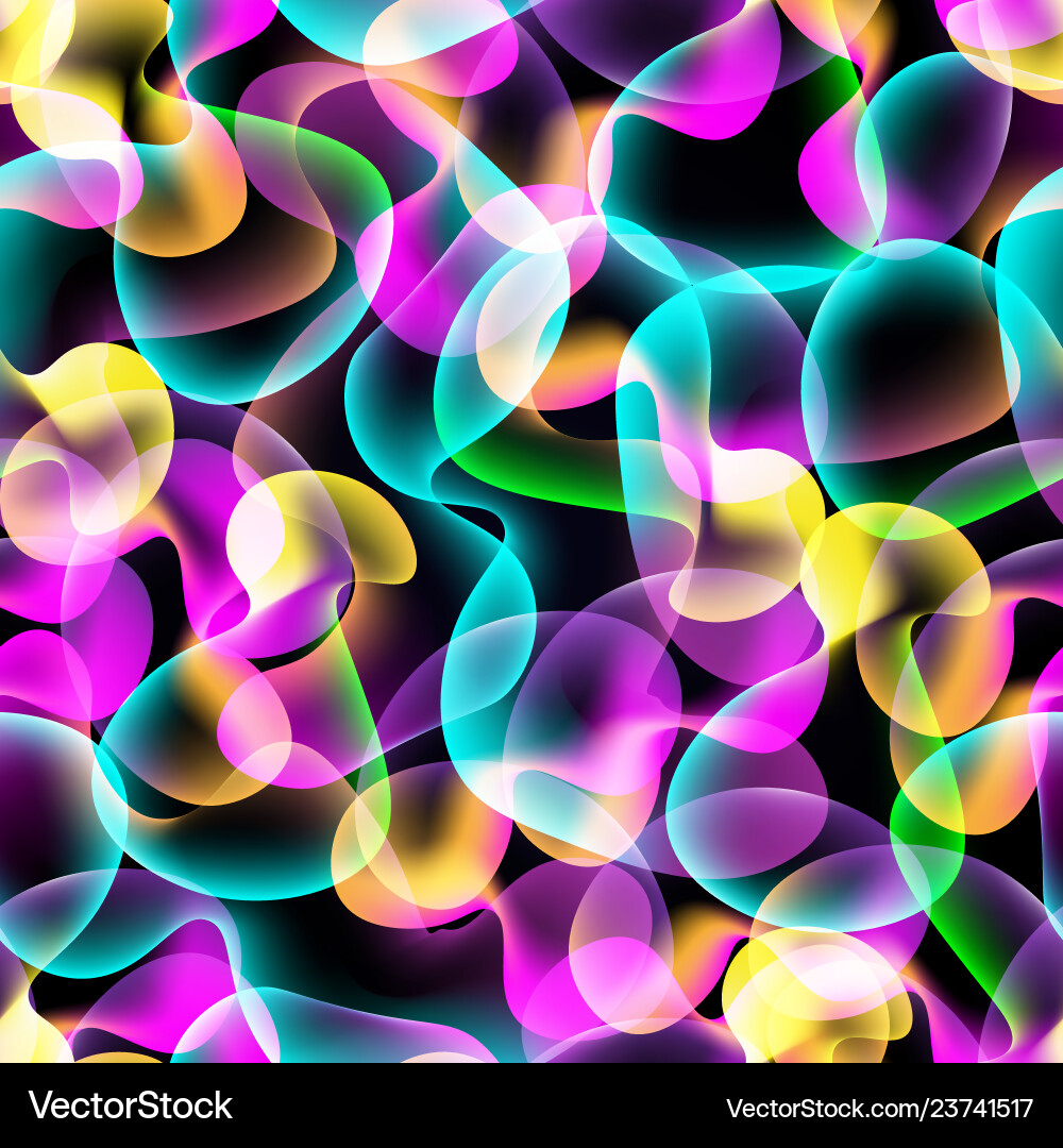 Abstract Lava Lamp Pattern vector image