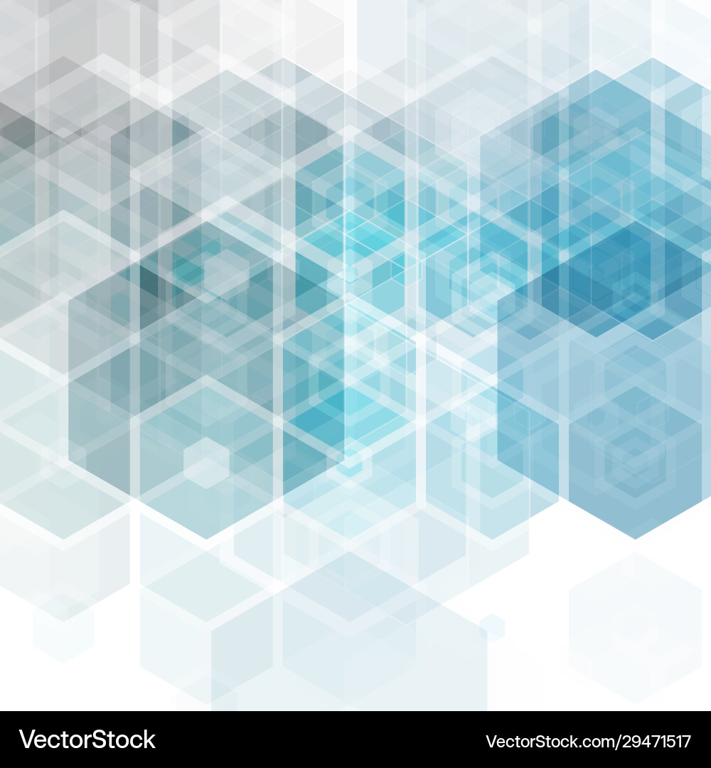 Abstract science background hexagon geometric Abstract science background hexagon geometric vector image