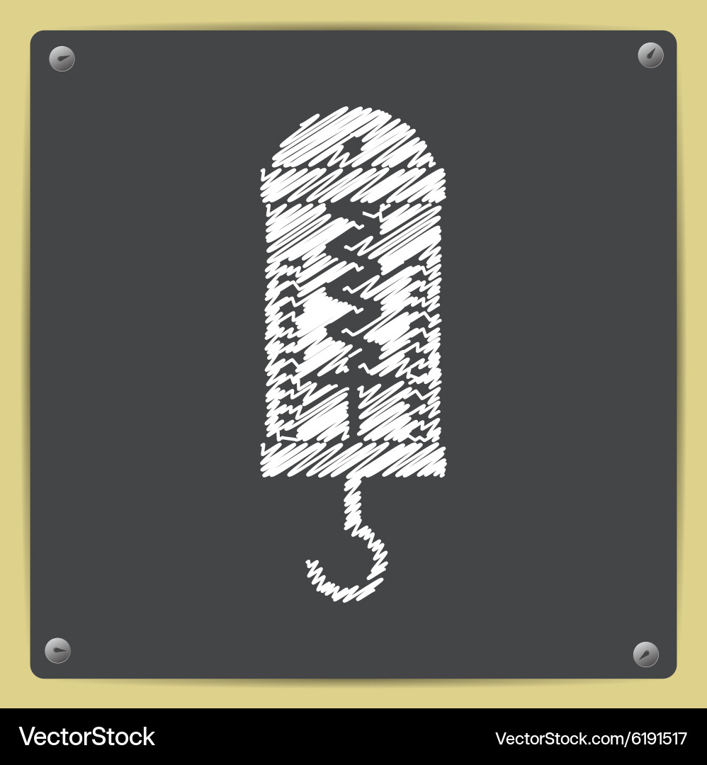 Flat physics dynamometer Vector Image