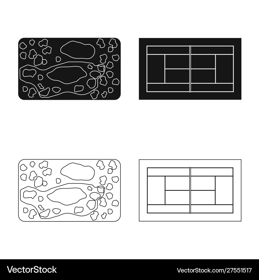 Isolated object scheme and construction icon Vector Image