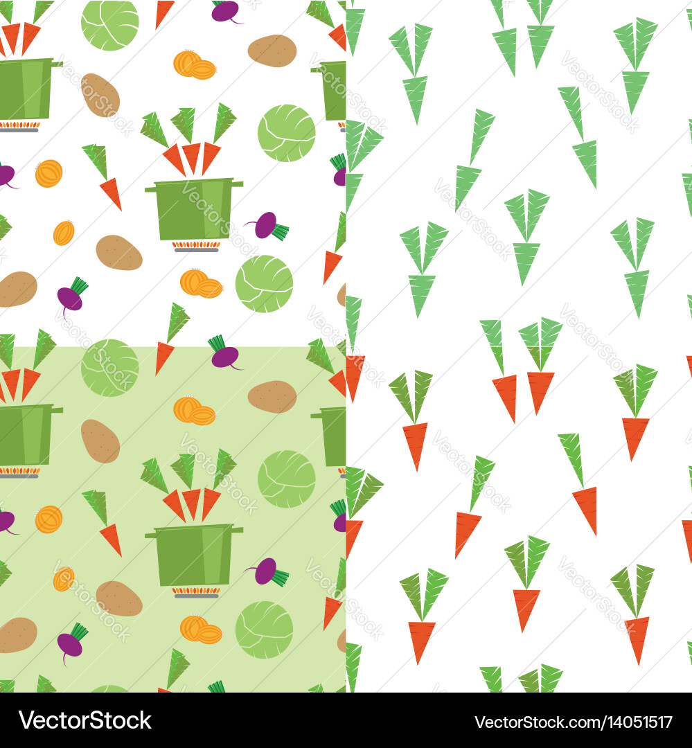 Set of patterns Vector Image