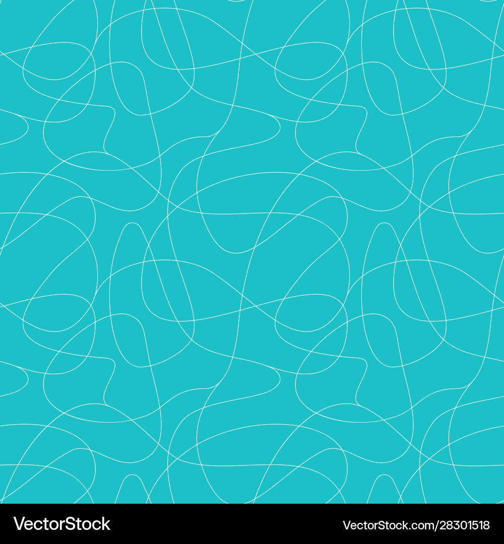Swirls & Scrolls Pattern Vector Image