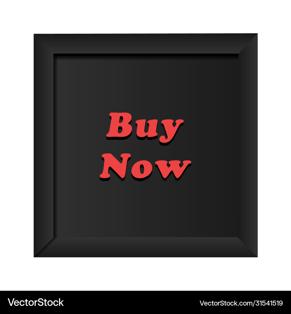 Image heap button now on black background Image heap button now on black background vector image