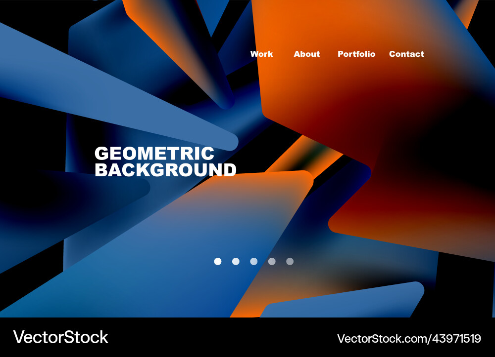 Shards shape composition abstract background web Shards shape composition abstract background web vector image