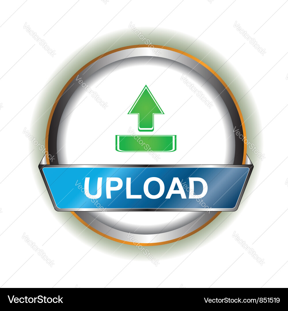 Upload icon Vector Image