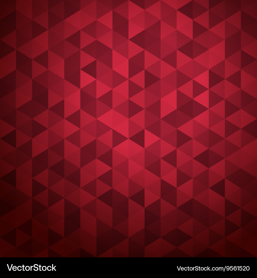 Abstract background of color triangles place Vector Image
