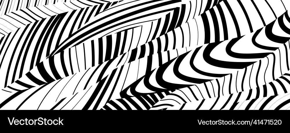 Abstract Line Pattern vector image