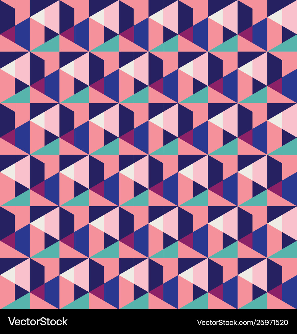 Geometric grid seamless pattern design Geometric grid seamless pattern design vector image