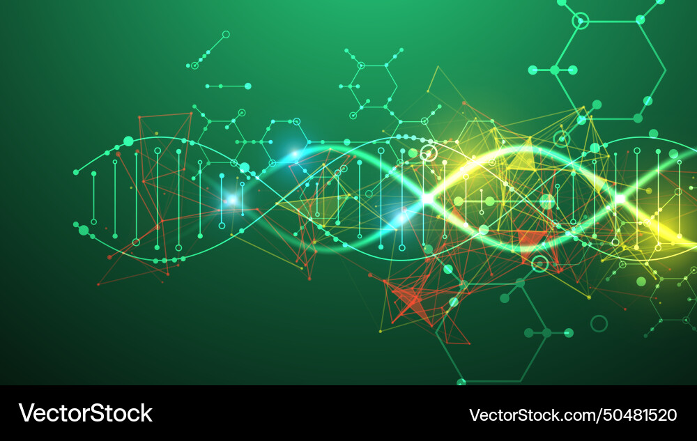 Scientific and technological background abstract Scientific and technological background abstract Vector Image
