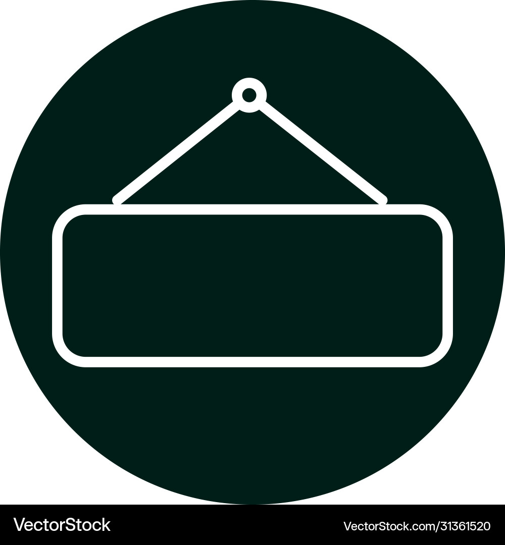 Shopping banner block and line style icon vector image