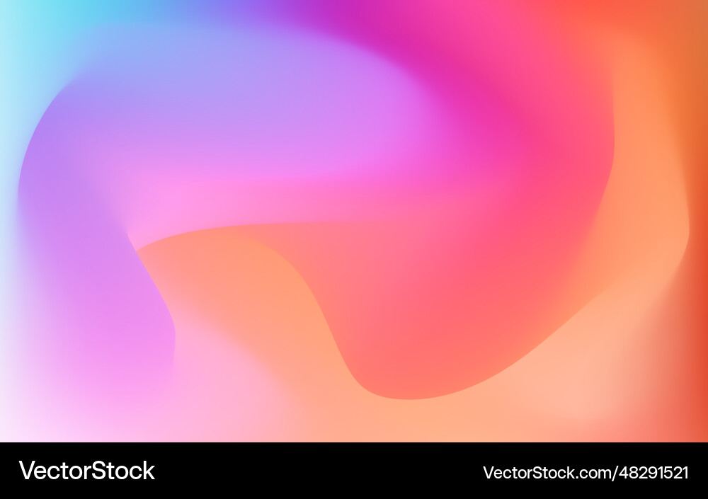 Abstract blurred gradient colorful background Abstract blurred gradient colorful background vector image