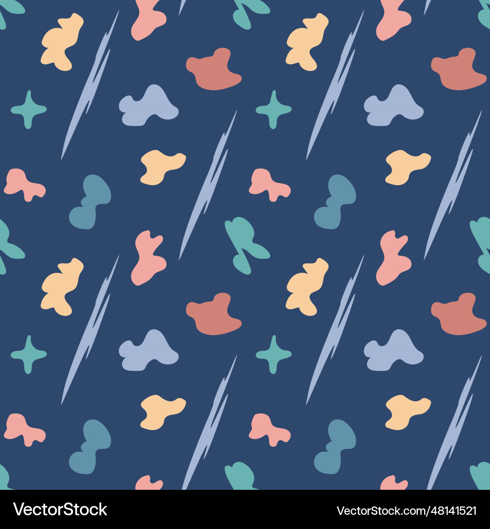 Abstract different multicolored spots pattern Abstract different multicolored spots pattern vector image