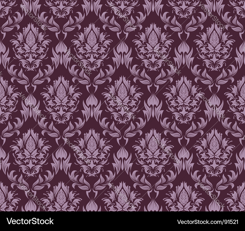 Damask pattern Vector Image