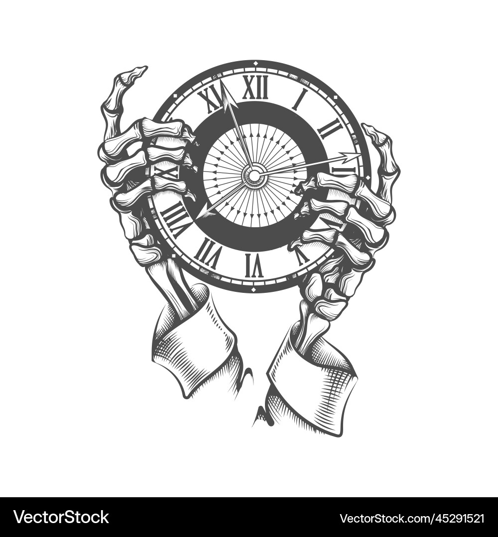 Time/Clock Tattoos: Meaning and Symbolism – Self Tattoo, image size:1000x1080