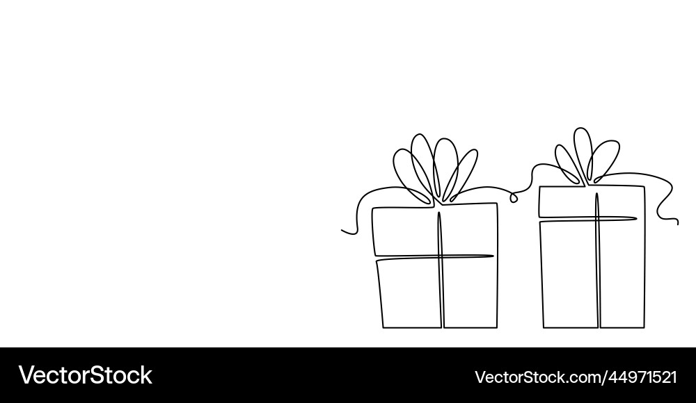 Decoration continuous line hand drawing element Decoration continuous line hand drawing element vector image