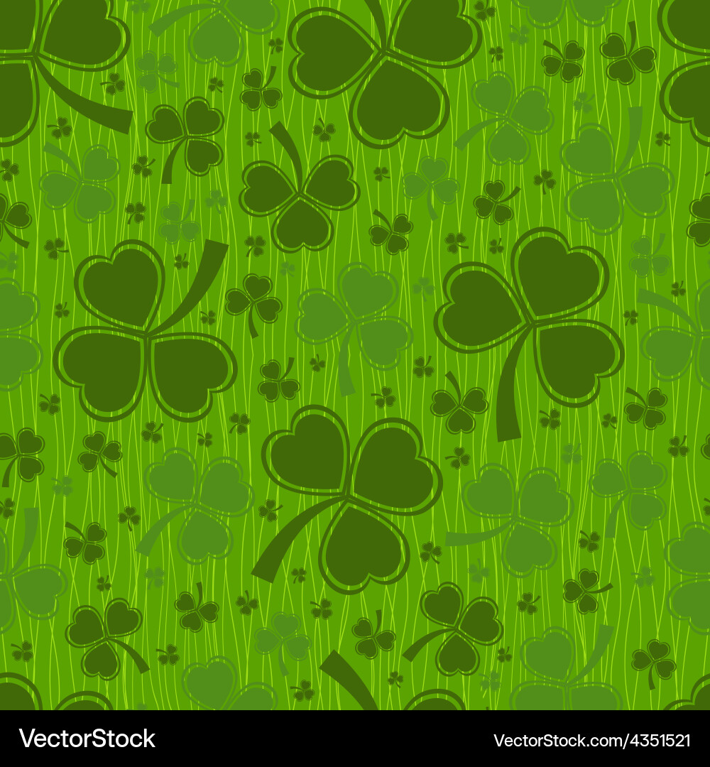 St patricks day background Royalty Free Vector Image