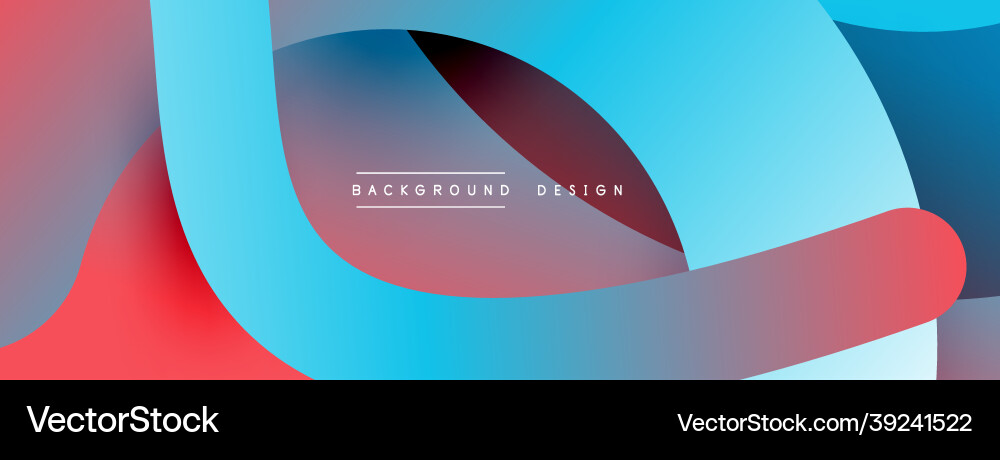 Abstract overlapping lines and circles geometric Abstract overlapping lines and circles geometric vector image