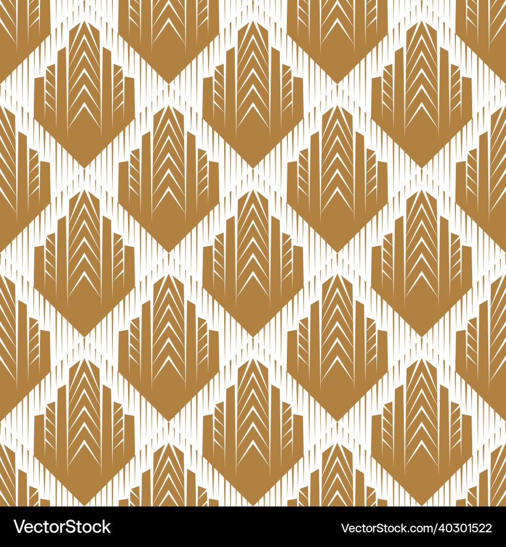 Abstract seamless pattern in art deco style Abstract seamless pattern in art deco style vector image