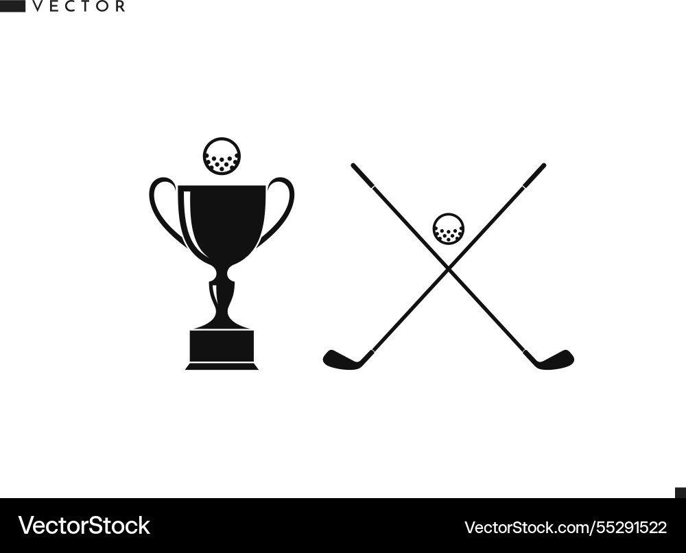 Golf logo Vector Image