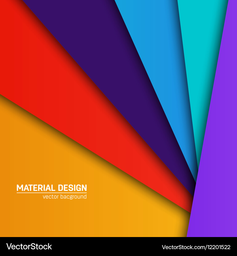 Material design background abstract vector image